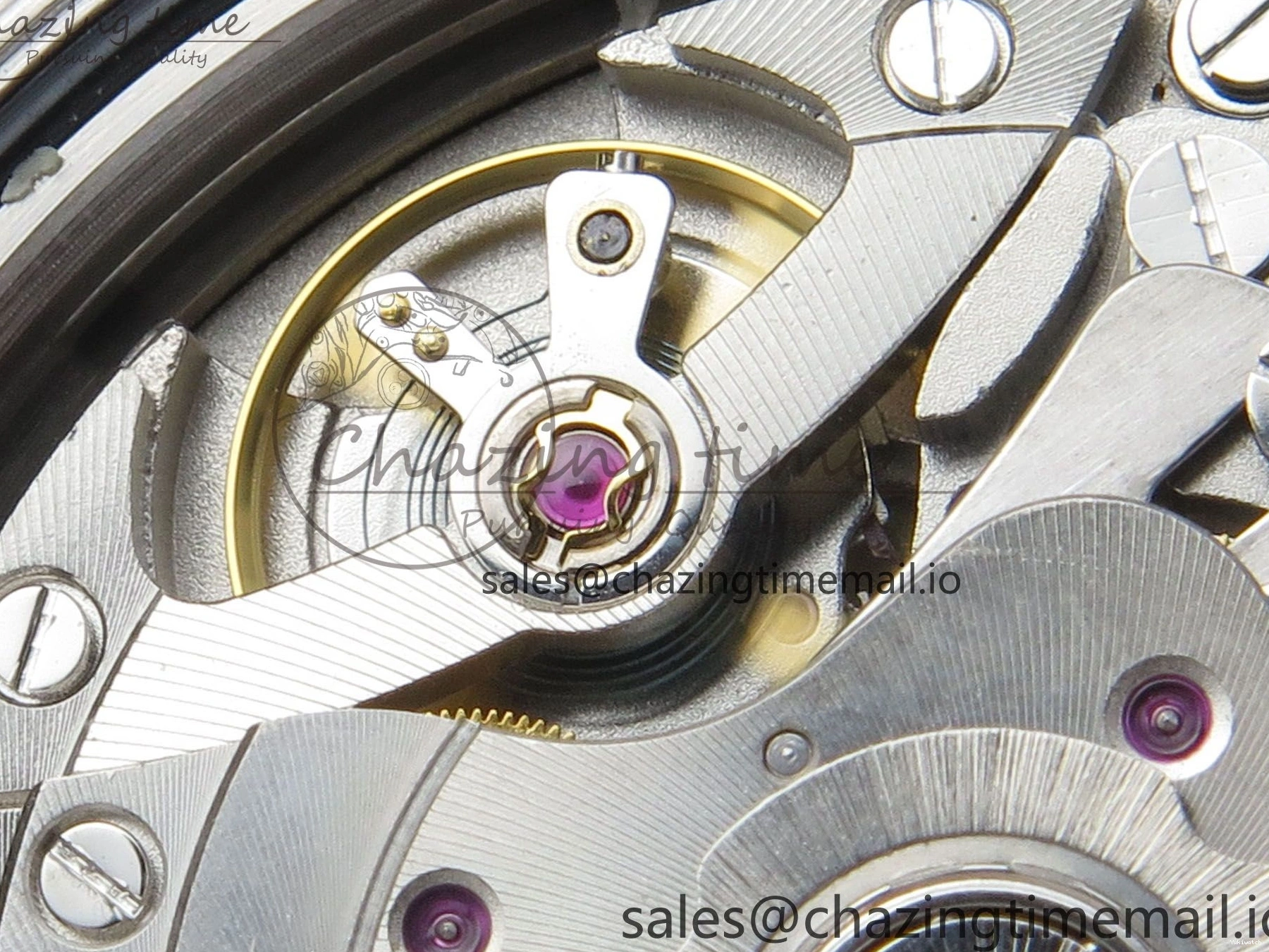 MPF Pink Daytona Bezel Dial Leather on Diamonds Modded 40mm SA4801 Custom Strap Pink 0513